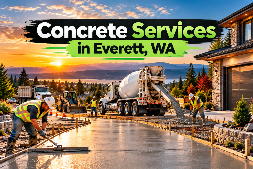 Concrete Services in Everett
