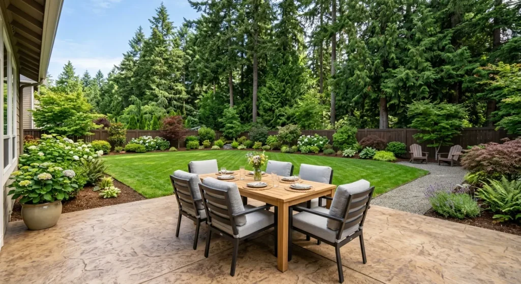 concrete patio Sammamish WA