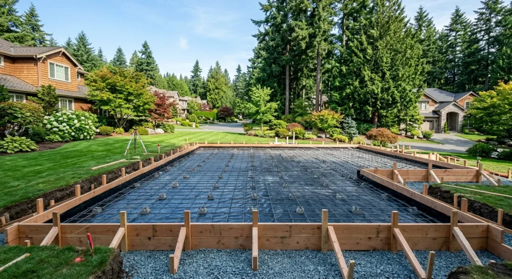 concrete slab Sammamish WA