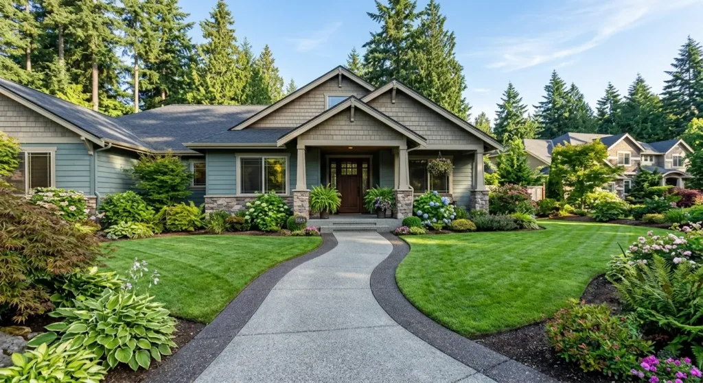 concrete walkway Sammamish WA